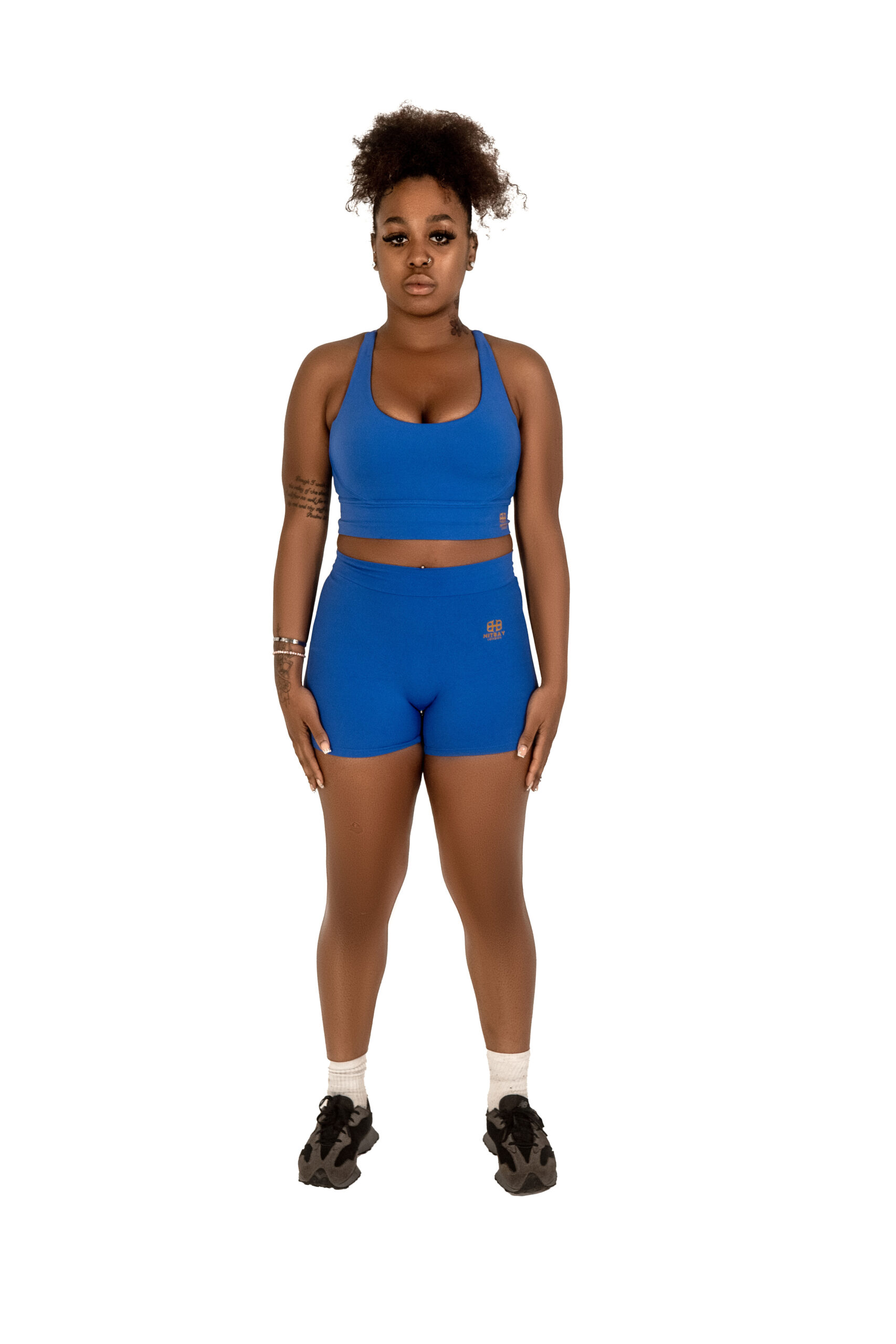 HBL Fitted Female Gym Outfit - Image 7