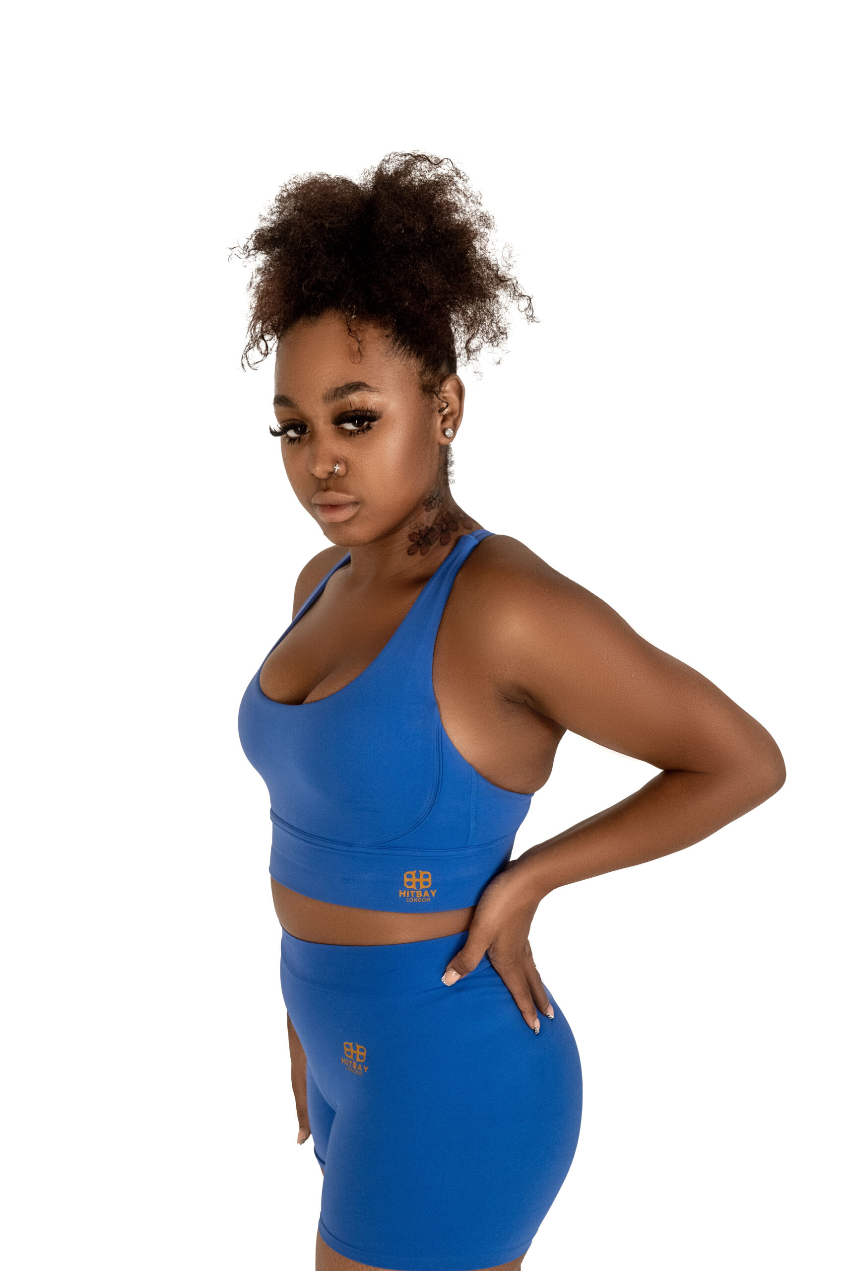 HBL Fitted Female Gym Outfit - Image 6