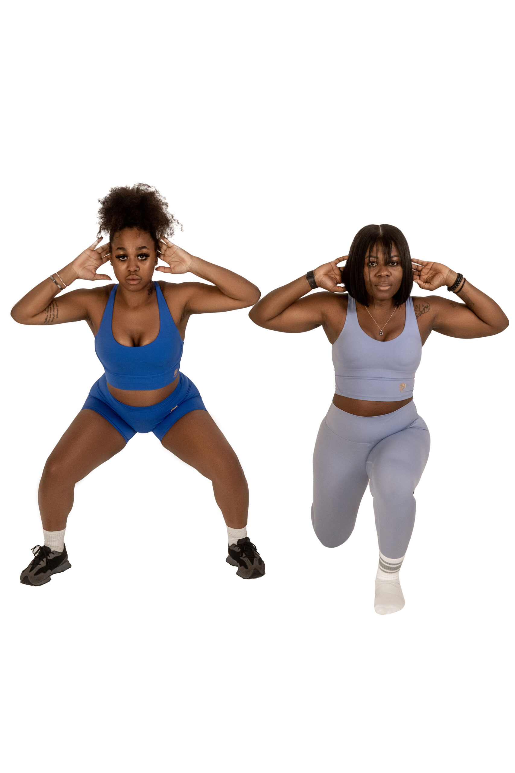 HBL Fitted Female Gym Outfit - Image 13