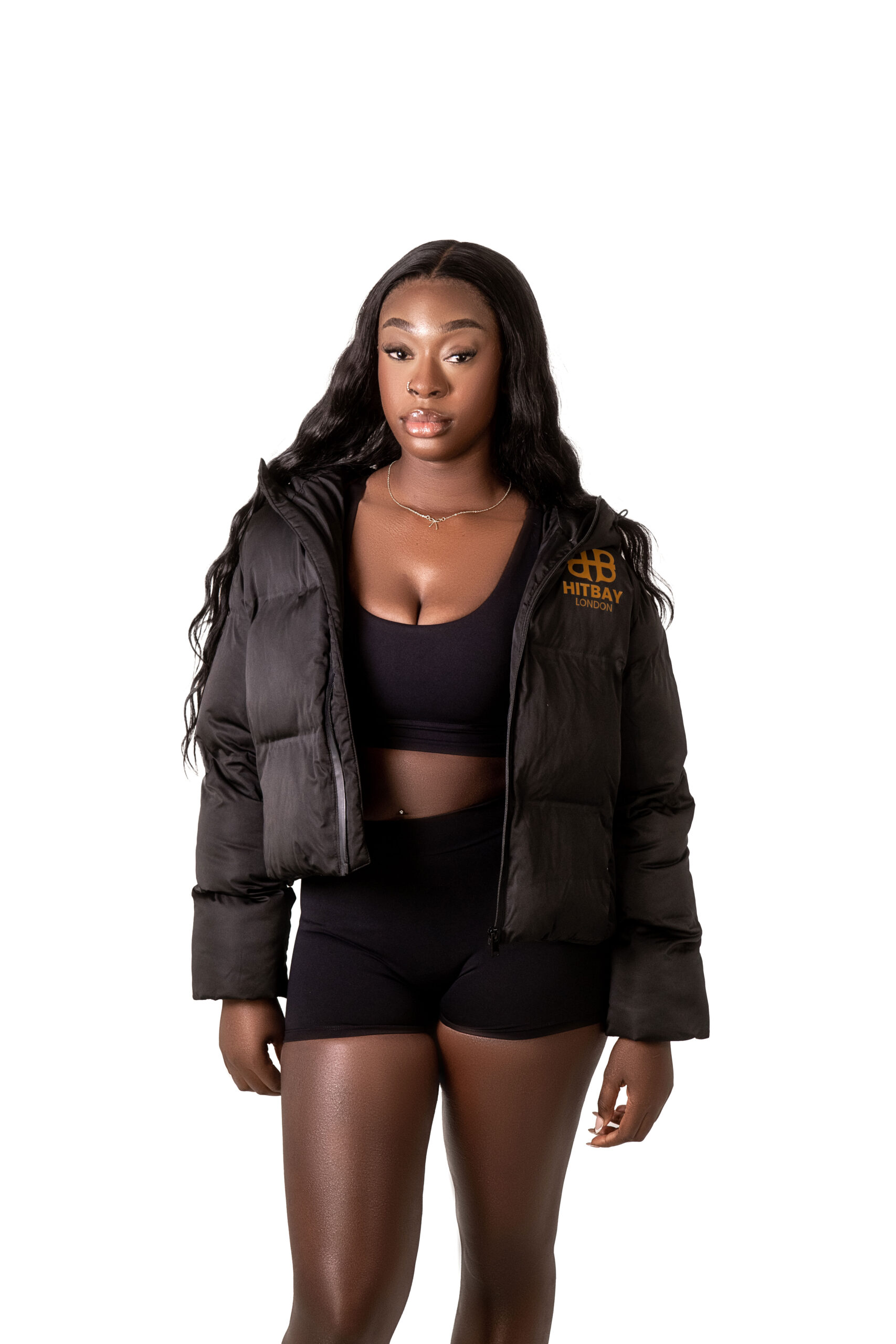 Exclusive HitBay Founder Puffer Jacket with Lockbox – Women's Edition